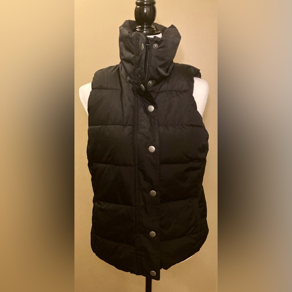 Black Puffer Vest